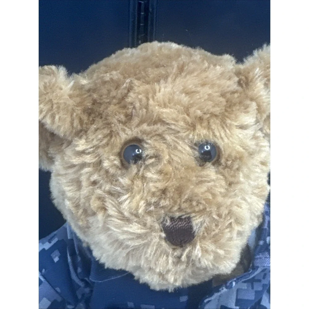 Chelsea's U.S.  Navy Teddy Bear Stuffed Animal Outfit Blue Gray Uniform 11